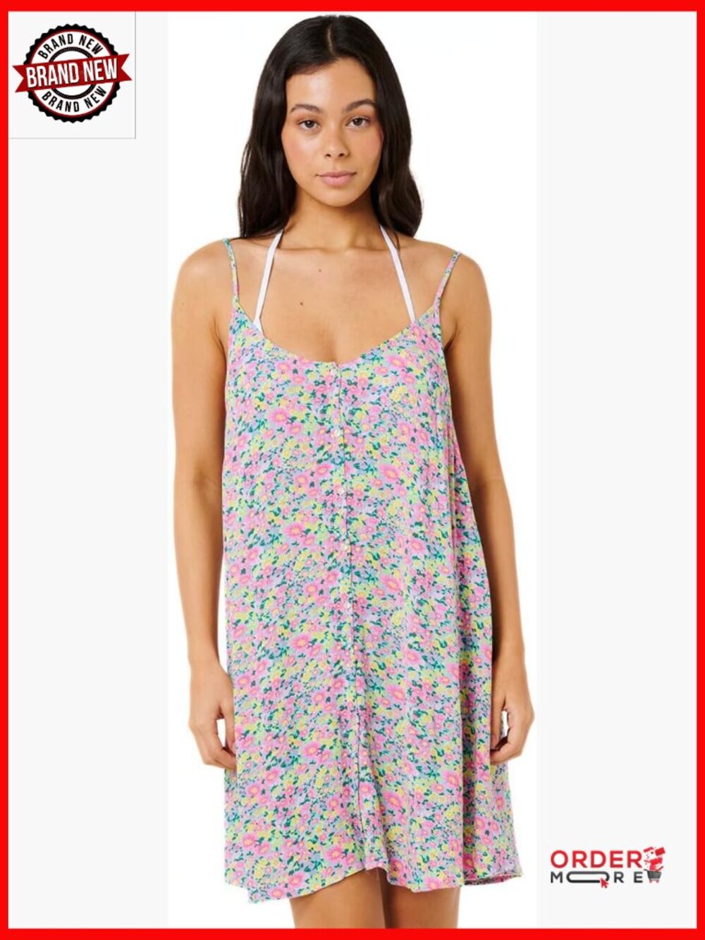 Women's Party Pack Cover Up Swim Dress Coverup Eco-Friendly Viscose